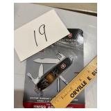Victorinox Swiss Army Knife NIP w/tiger eyes