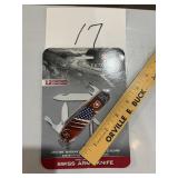 Victorinox Swiss Army Knife NIP w/flags
