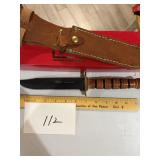 OKC 125th Ann. Combat Knife w/Sheath NIB