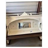 Decorative Wall Shelf w/Mirror