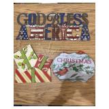 3 pc Metal Wall Decor