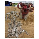 Glass Block and Wall Hanger