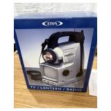 TV, Lantern, Radio New in Box