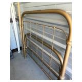 Gold Iron Bed Frame FULL