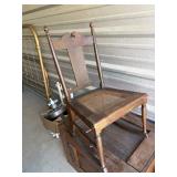 Brown Sewing Rocker