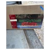 Lighted Holiday Sign
