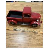 Small Red Truck  12" long  6" tall