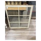6 pane Wood Window