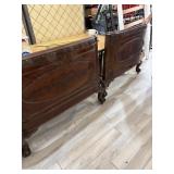 Ornate Twin Bed (no rails)