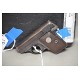 COLT MODEL 1908 .25ACP POCKET HAMMERLESS PISTOL (487)
