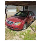 2009  KIA  Spectra Kia Spectra 2006 Maroon Sedan