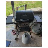 Char-Broil Quickset Gas Grill with Propane Tank