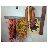 Woods Power Caddy and Assorted Extension Cords