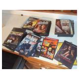 DVD Movie Assortment Including Logan Lucky, The Matador, and Veteran