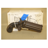 Cobray/Leinad Model MR22 Pepper Box 10-Shot Derringer In .22 magnum Caliber,