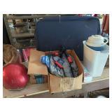 Automotive Items Including Helmet and Electronics