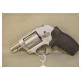 Smith & Wesson Stainless Airweight Model 638-3 Revolver in .38 Special +P,