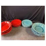 Pioneer Woman Bowls and Salad Plates