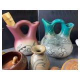 Native American Wedding Vases and Decor
