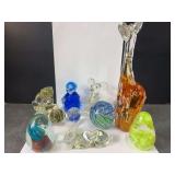 Paper Weights and Glass Animals