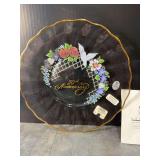 Fenton 50th Anniversary Plate with Box