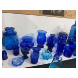 Cobalt Blue Glass Items