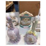 Precious Moments Bells and Figures