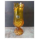 Kanawha Amber Swung Vase
