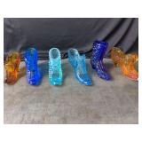 Art Glass Slippers