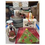 Christmas Serving Dishes and Decor