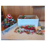 Assorted Christmas Decorations and Figurines Collection
