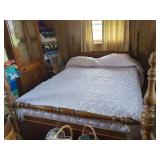 Full Size Spindle Post Bed Frame