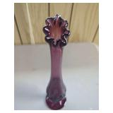 Eda Studio Purple Glass Vase