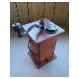 Wooden Coffee Grinder with Drawer