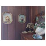 Decorative Home Accents Including Thomas Kinkade Plate