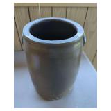 Stoneware Crock with Applied Handles