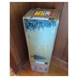 Jaclyn Smith Collection 4.5 Ft Berry and Flocked Spruce Artificial Christmas Tree