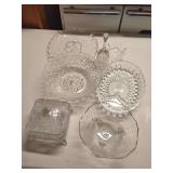 Pressed and Cut Glass Tableware Collection