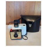 Polaroid Swinger Model 20 Land Camera with Carrying Case