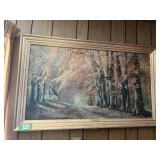 Autumn Leaves by M. Kurzwelly Framed Print