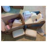 Plastic Food Storage Containers and Bottles
