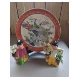 Satsuki Plate with Figurines