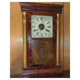 Seth Thomas Pillar and Scroll Shelf Clock