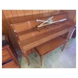 Gulbransen Company Console Piano with Bench