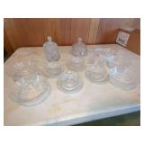 Pressed Glass Tableware Collection