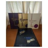 Four Somerset High School Yearbooks 1972-1974 and 1986