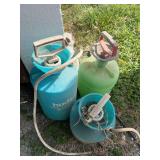 Three Hudson Pump Sprayers