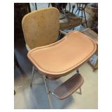 Baby High Chair with Tray and Footrest