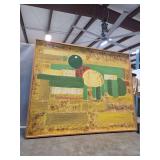 Abstract Geometric Composition Oil Painting