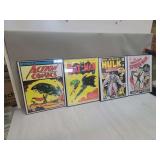 Comic Book Cover Art Prints - Action Comics, Batman, Hulk, Spiderman